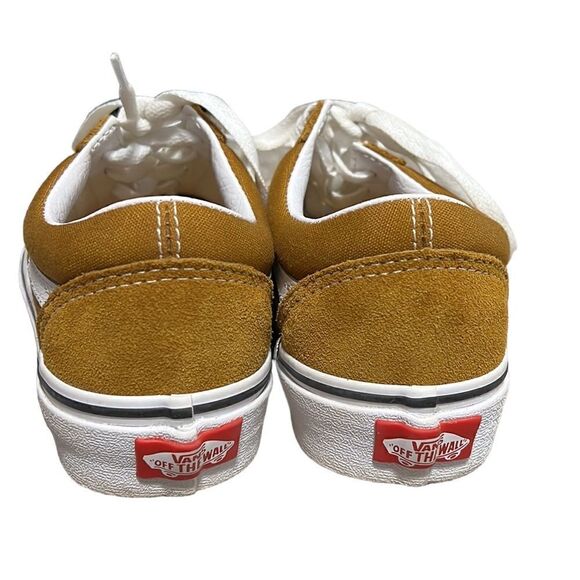 Vans Sneakers Men's Size 4 Woman's 5.5 Mustard Yellow Old Skool Suede Skater - Picture 3 of 11
